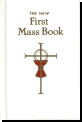 New First Mass Book, white, hardback