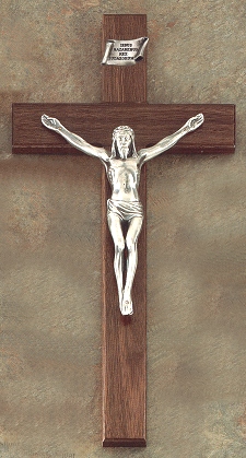 Holy Shroud Crucifix 15 In.