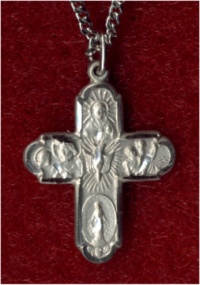 4-Way Medal Sterling18 In. Chain