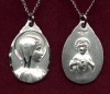Blessed Mother Sterling Medal