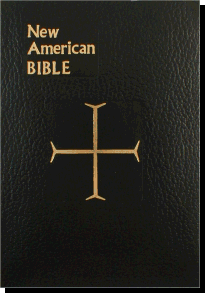 New American Bible: black