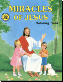 Miracles Of Jesus Coloring Book