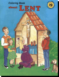 Coloring Book About Lent