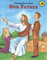 Coloring Book About Our Father