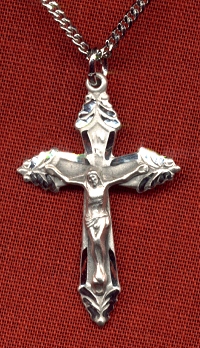 Sterling Silver Crucifix Necklace