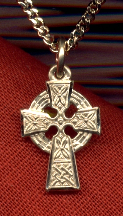Small Celtic Cross Gold Filled