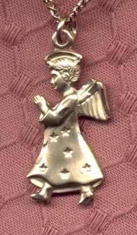 Gold Bedtime Angel Necklace