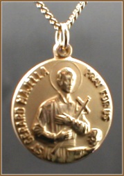 St. Gerard Gold Filled Medal