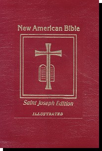 New American Bible Red Leather