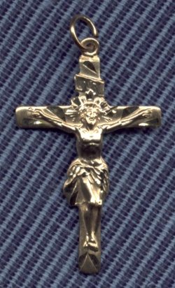 14 Karat Gold Crucifix