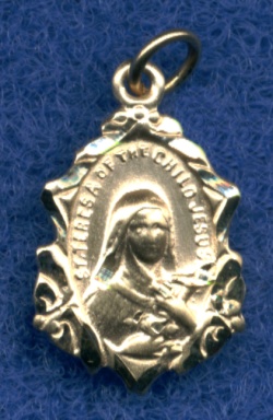 St. Teresa Of The Child Jesus Medal In 14Kt. Gold