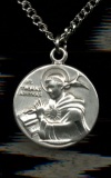 Large St. Thomas Aquinas Sterling Medal
