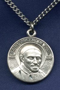 St. Vincent De Paul Sterling Medal