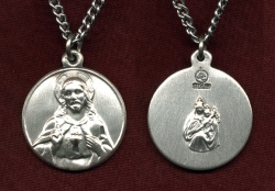 Sterling Scapular Medal