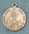 St Jude Gold Filled Medal