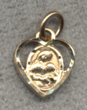 St. Ann 14Kt. Gold Medal