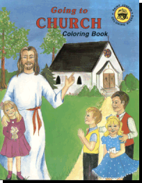 Going To Church Coloring Book