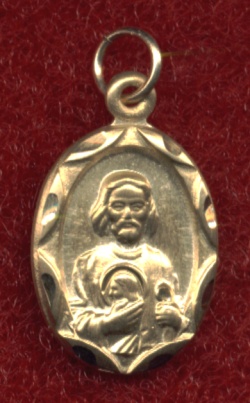 St. Jude, 14Kt. Gold Medal