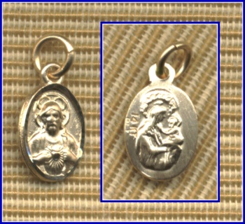 Small 14Kt. Gold Scapular Medal