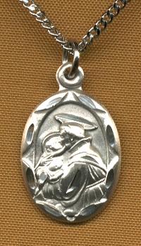 St. Anthony 5/8 In. Medal Sterling