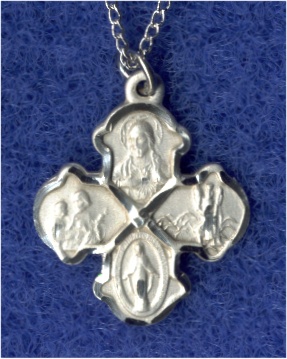 4-Way Medal & Chain Sterling