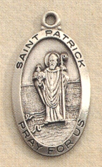St. Patrick Medal in Sterling