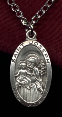 Patron Of Carpenters St. Joseph Sterling Medal