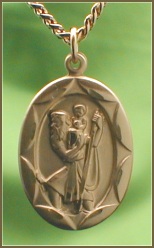 St. Christopher Gold Filled 11/16 in. X 15/16 in. 