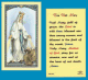 Hail Mary: Holy Card