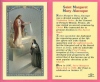 St Mary Margaret Holy Card