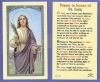 St Lucy Holy Card