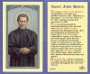 St John Bosco Holy Card