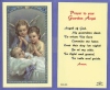 Guardian Angel Holy Card