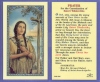 Kateri Tekakwitha Holy Card