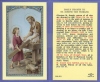 Joseph The Worker Holy Card