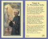 Maximilian Kolbe Holy Card