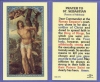 St Sebastion Holy Card