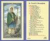 St Patrick's Breastplate Holy Card
