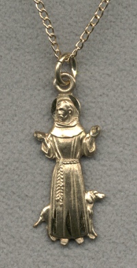 St. Francis Gold Filled Medal