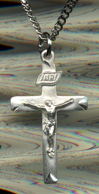 1 Inch Crucifix in Sterling