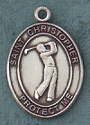 St. Christopher Golf Sterling Medal