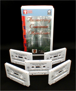 Answering Common Objections, 5  Audio Tape Set