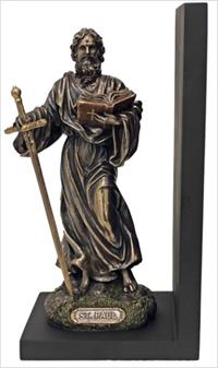 9.5" St. Paul Book End, Cold Cast Bronze, # 49469