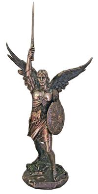 St. Michael the Archangel, 14.5", Cold Cast Bronze, # 60628