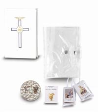 GIRL'S FIRST COMMUNION 5 PIECE GIFT SET, # 6405