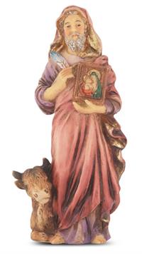 4" Full Color Resin Statue, St. Luke, # 65385