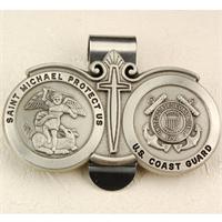 Auto Visor Clip, St. Michael, U.S. Coast Guard, # 97896