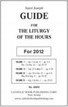 2012 Liturgy of the Hours Guide, Regular Print, # 13717