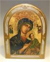 Our Lady Of Perpetual Help Plaque Made in Italy., 14632