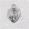 Sterling Silver Miraculous Medal Charm, # 15718